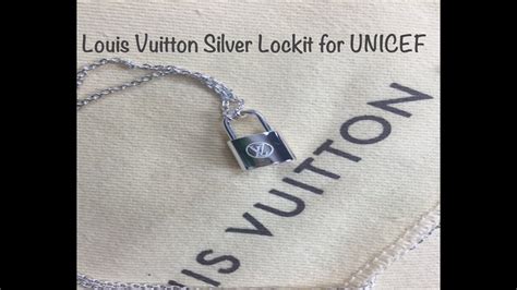 louis vuitton unicef|Louis Vuitton silver lockit.